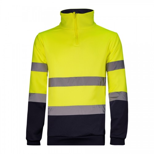 SWEAT M/FECHO ALTA VISIB MARINHO/AMARELO WR.2.851 SWEAT M/FECHO ALTA VISIB MARINHO/AMARELO WR.2.851